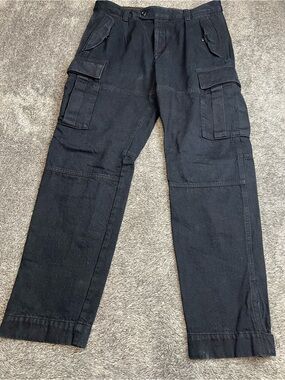 Banana Republic Alton Italian Denim Cargo Pants 33